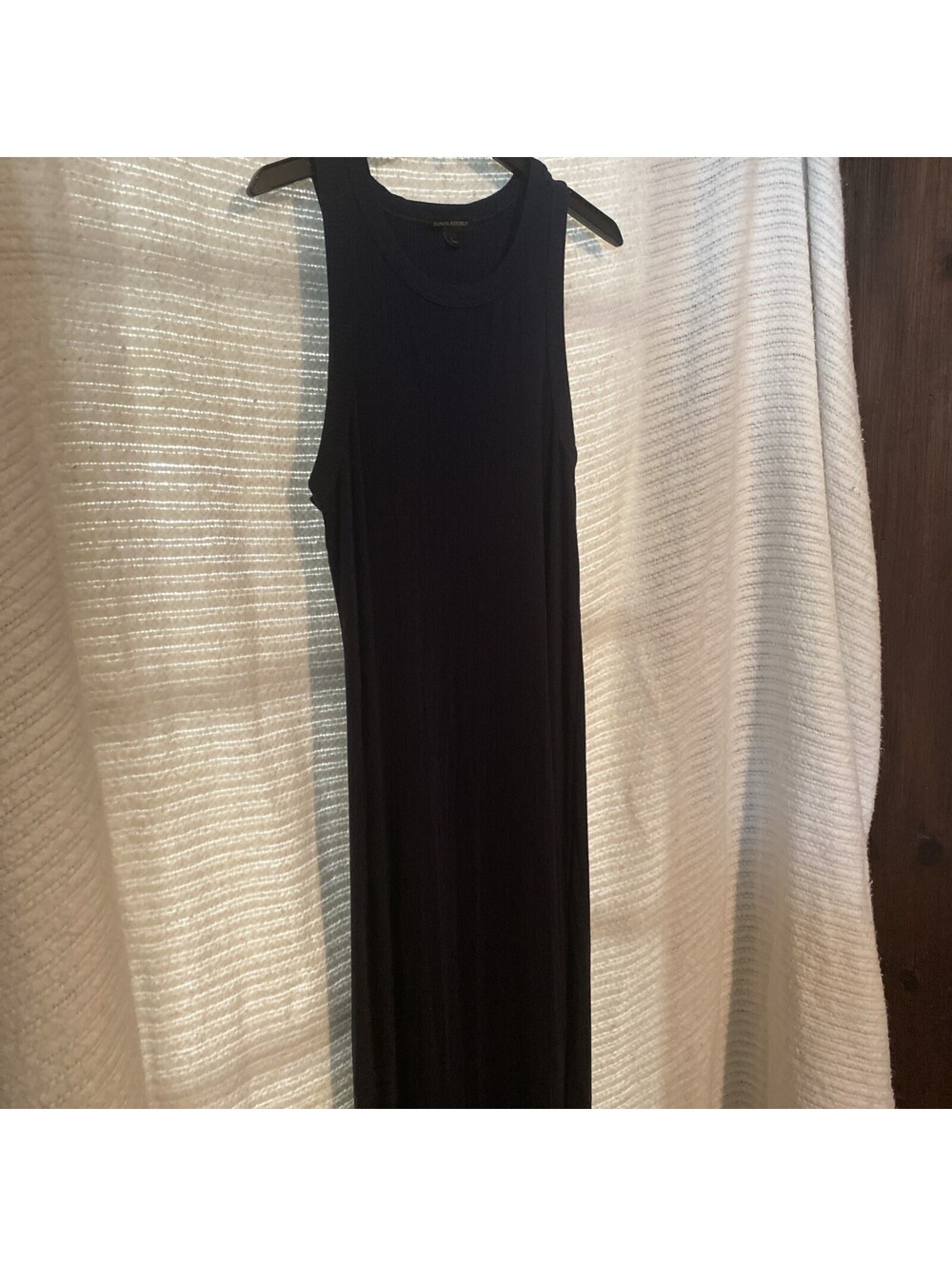 Banana Republic Black Sleeveless High Slit Maxi Dress Size XS